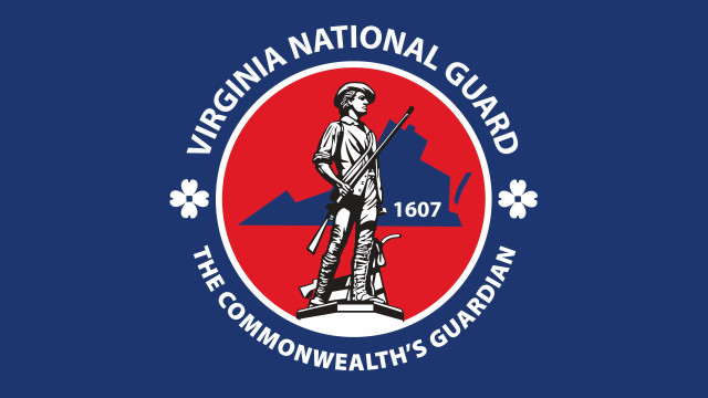 Virginia guard logo blue red free wallpaper for desktop - medium preview image