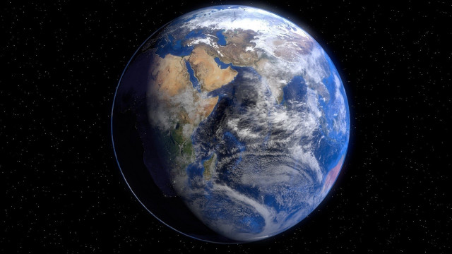 Earth view north pole western free wallpaper for desktop - medium preview image