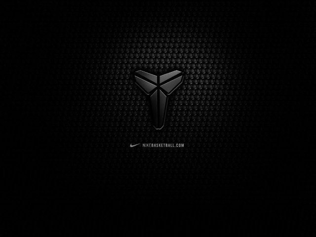 Black background black white logo #3 free wallpaper for desktop - medium preview image