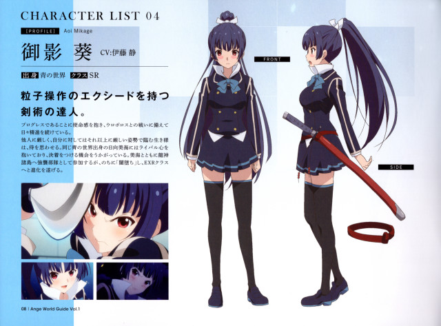 Anime character long hair sword #10 free wallpaper for desktop - medium preview image