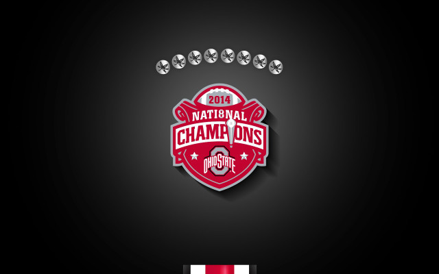 Red white logo national champs free wallpaper for desktop - medium preview image