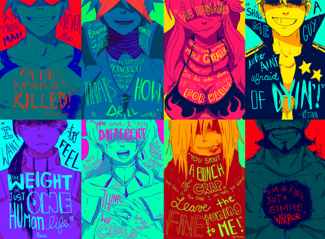 Diverse group colored hair glasses #3 free wallpaper for desktop - medium preview image