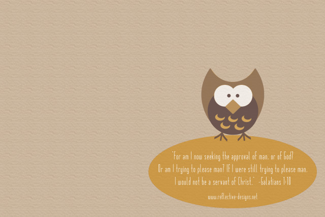 Brown owl wooden table quote free wallpaper for desktop - medium preview image
