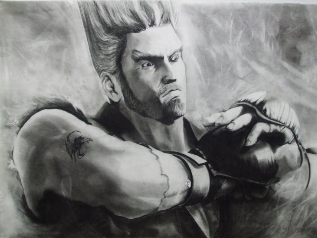 Man tattoo arm glove drawing free wallpaper for desktop - medium preview image