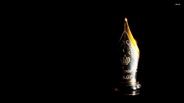 Black gold trophy ribbon background free wallpaper for desktop - medium preview image