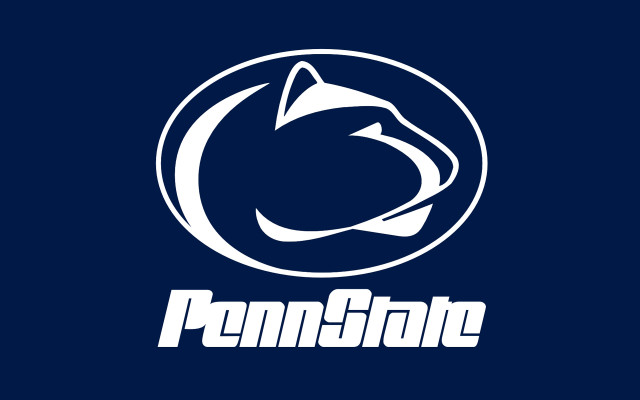 Penn state logo blue background free wallpaper for desktop - medium preview image