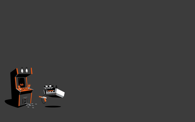 Computer mouse shadow person black free wallpaper for desktop - medium preview image