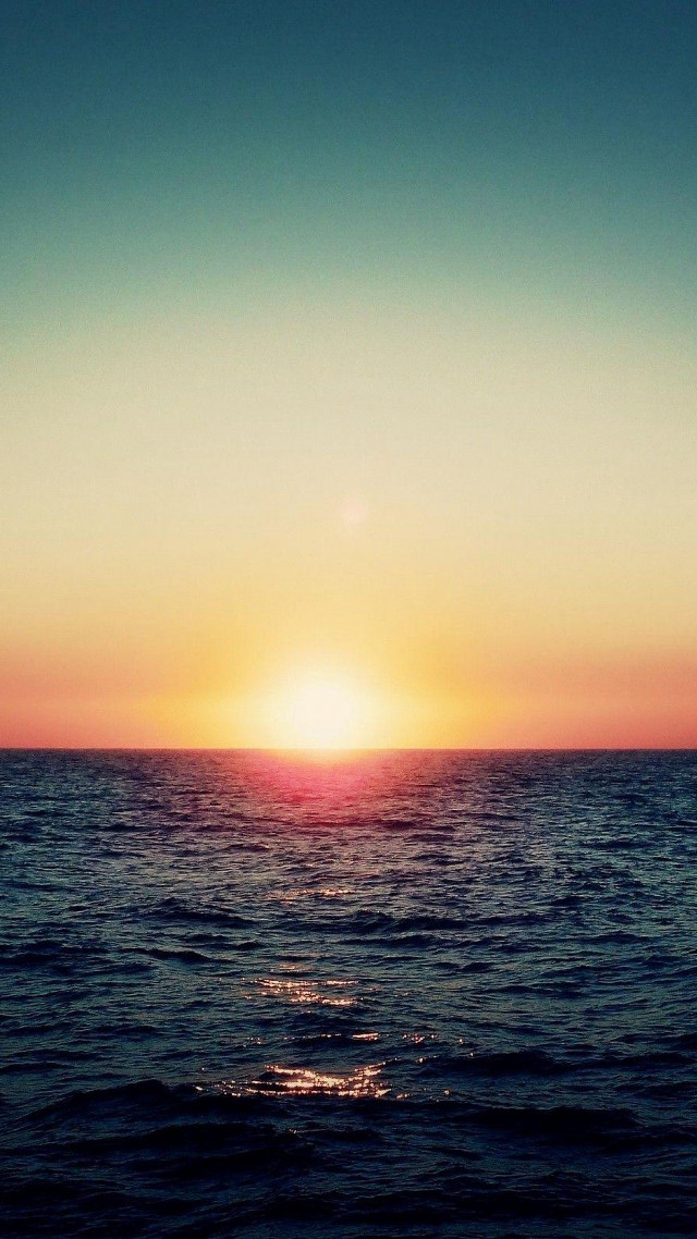 Sunset ocean boat surfboard person #2 free wallpaper for mobile - medium preview image