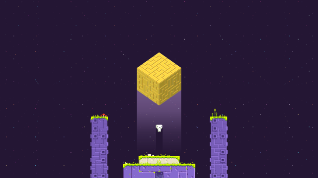 Pixel art tower light building free wallpaper for desktop - medium preview image