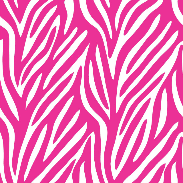 Pink white zebra print pattern free wallpaper for tablet - medium preview image