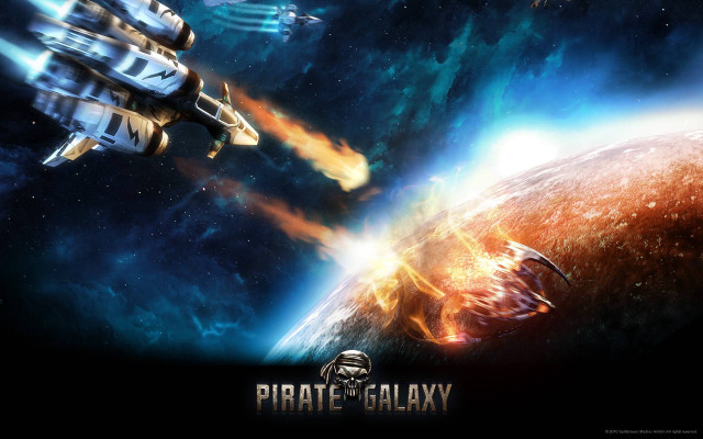 Space station rocket planet aurora #2 free wallpaper for desktop - medium preview image