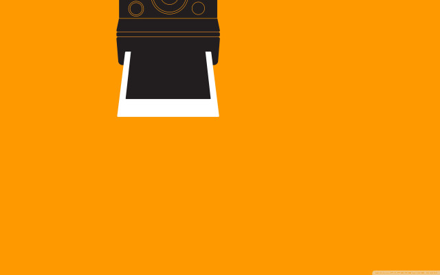 Camera yellow wall black white free wallpaper for desktop - medium preview image