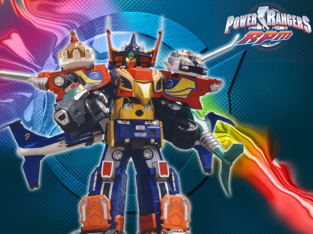 Action figures mecha rainbow swirl free wallpaper for desktop - medium preview image
