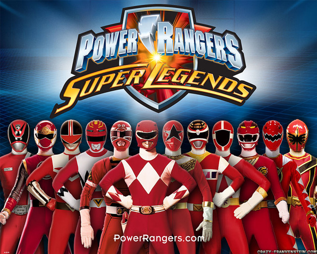 Power rangers super legend series free wallpaper for desktop - medium preview image