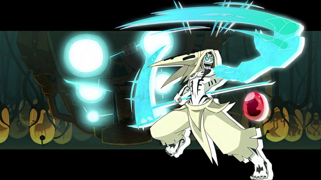 Cartoon character sword dark room #2 free wallpaper for desktop - medium preview image