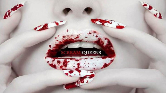 Woman blood cigarette scream queens free wallpaper for desktop - medium preview image
