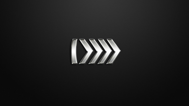 Black background silver arrow white free wallpaper for desktop - medium preview image