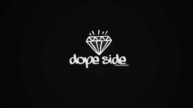 Diamond logo black background dope free wallpaper for desktop - medium preview image