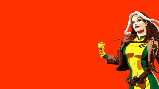 Woman yellow green brown jacket free wallpaper for desktop - medium preview image