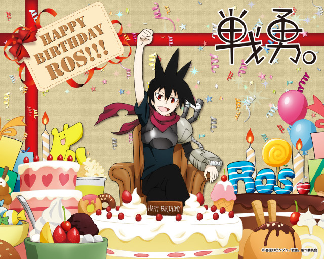 Cartoon character birthday cake happy free wallpaper for desktop - medium preview image