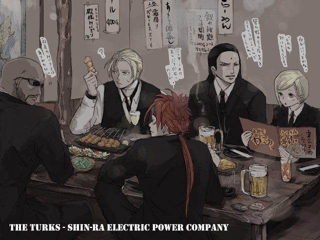 Group people sitting table food #7 free wallpaper for desktop - medium preview image