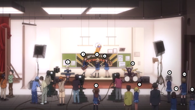 Group stage microphones speakers people free wallpaper for desktop - medium preview image