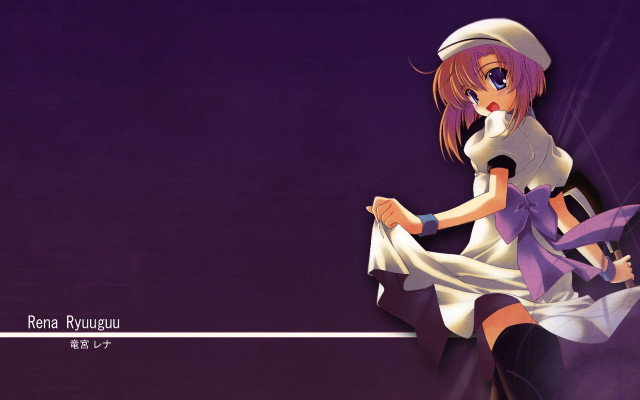 Sailor girl purple umbrella background free wallpaper for desktop - medium preview image