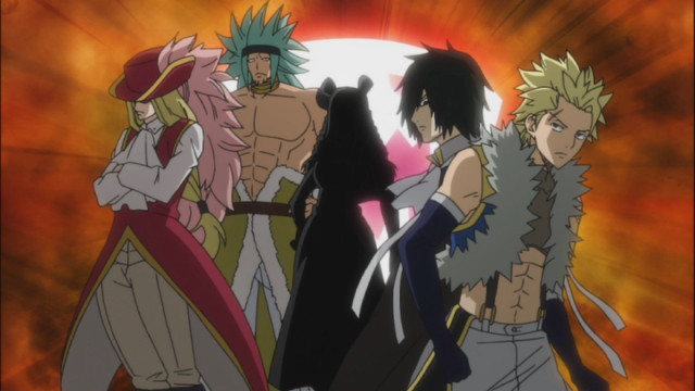 Anime characters fire background full free wallpaper for desktop - medium preview image