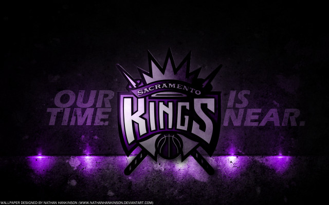 Sacramento kings purple black logo free wallpaper for desktop - medium preview image