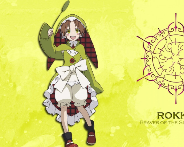 Girl green dress umbrella yellow free wallpaper for desktop - medium preview image