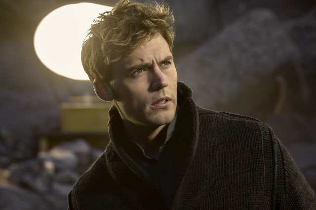 Serious man dark room ceiling free wallpaper for desktop - medium preview image