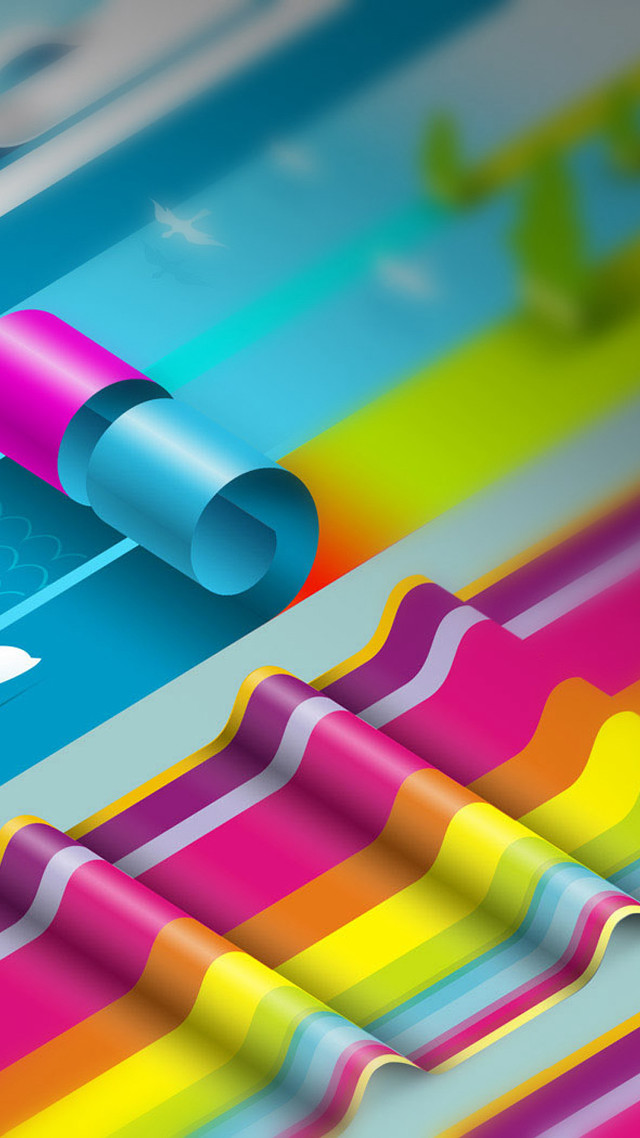 Colorful background cell phone design free wallpaper for mobile - medium preview image