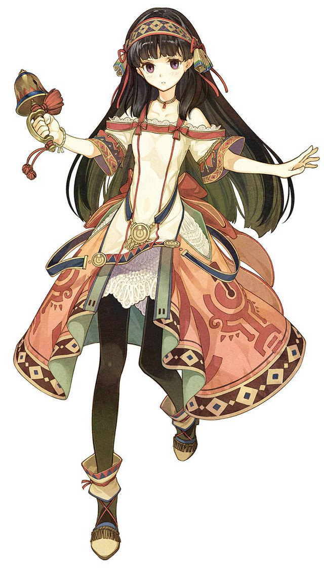 Woman dress long hair hat #2 free wallpaper for mobile - medium preview image