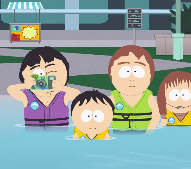 Family pool camera picture taking free wallpaper for tablet - medium preview image