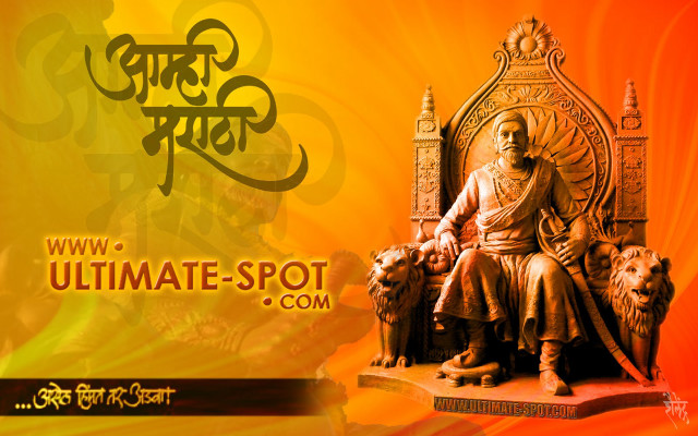 Statue man throne dog banner free wallpaper for desktop - medium preview image