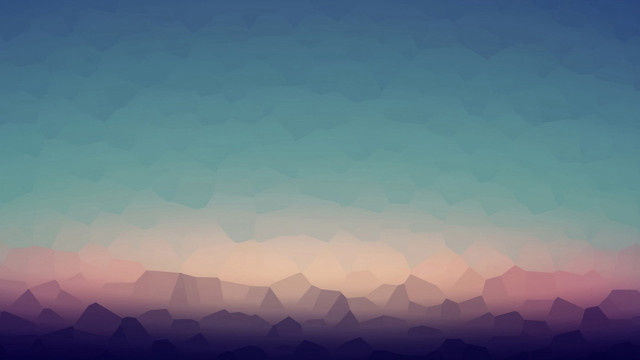 Colorful abstract background mountains sky free wallpaper for desktop - medium preview image