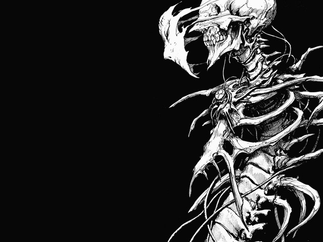 Skeleton large head large body free wallpaper for desktop - medium preview image