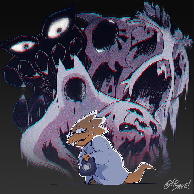 Cartoon character wolf skulls demon free wallpaper for tablet - medium preview image