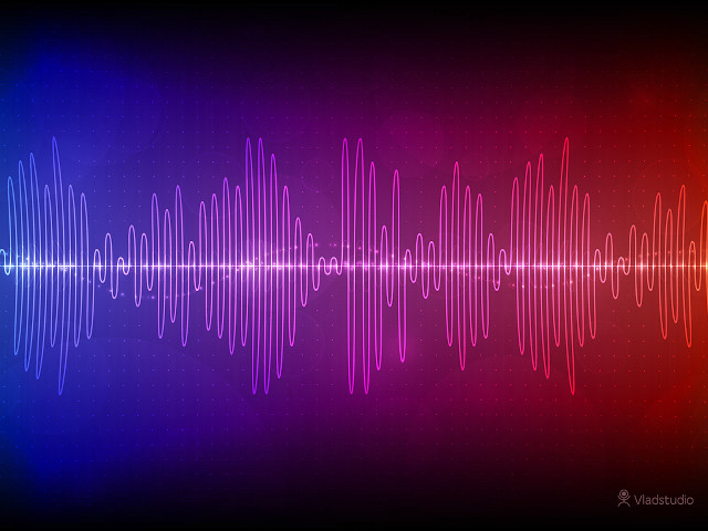 Soundwave redblue black redblue bluepurple free wallpaper for desktop - medium preview image