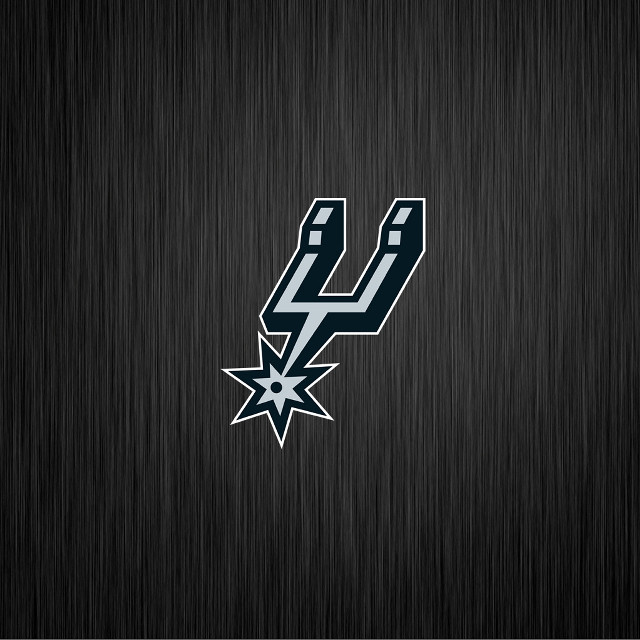 San antonio spurs logo black #3 free wallpaper for tablet - medium preview image