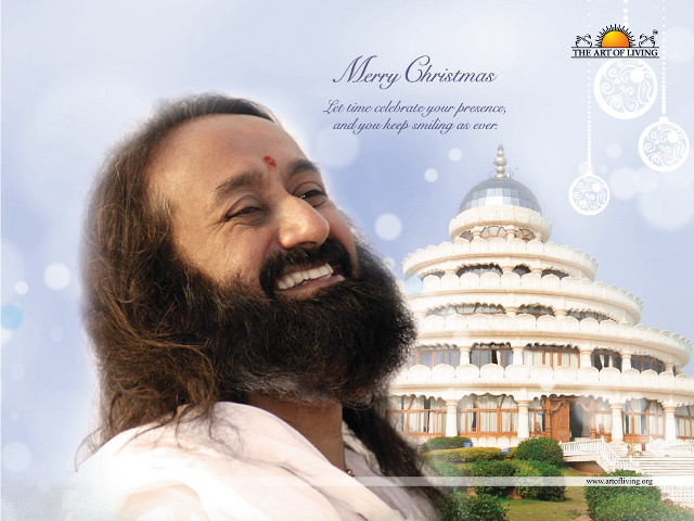 Man beard white robe building free wallpaper for desktop - medium preview image