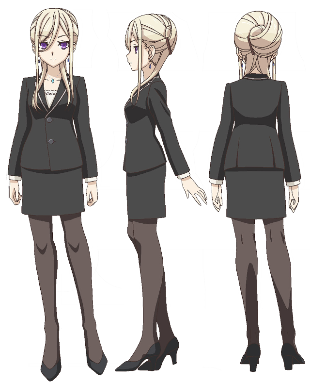 Woman suit boots wall drawing free wallpaper for mobile - medium preview image