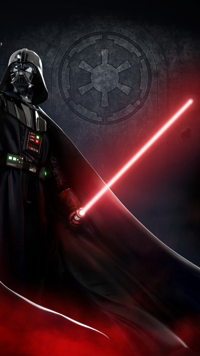 Darth vader dark background red #3 free wallpaper for mobile - medium preview image