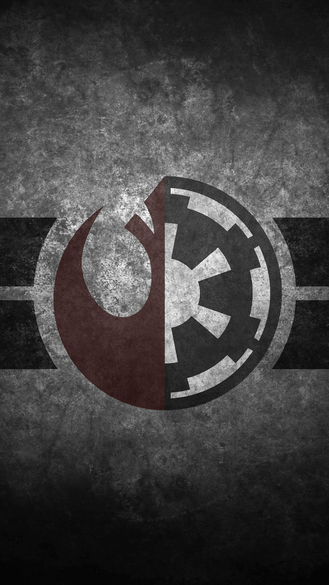 Star wars logo red white free wallpaper for mobile - medium preview image