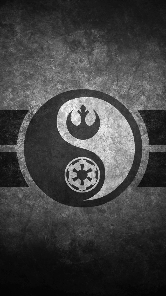 Star wars symbol black background #4 free wallpaper for mobile - medium preview image