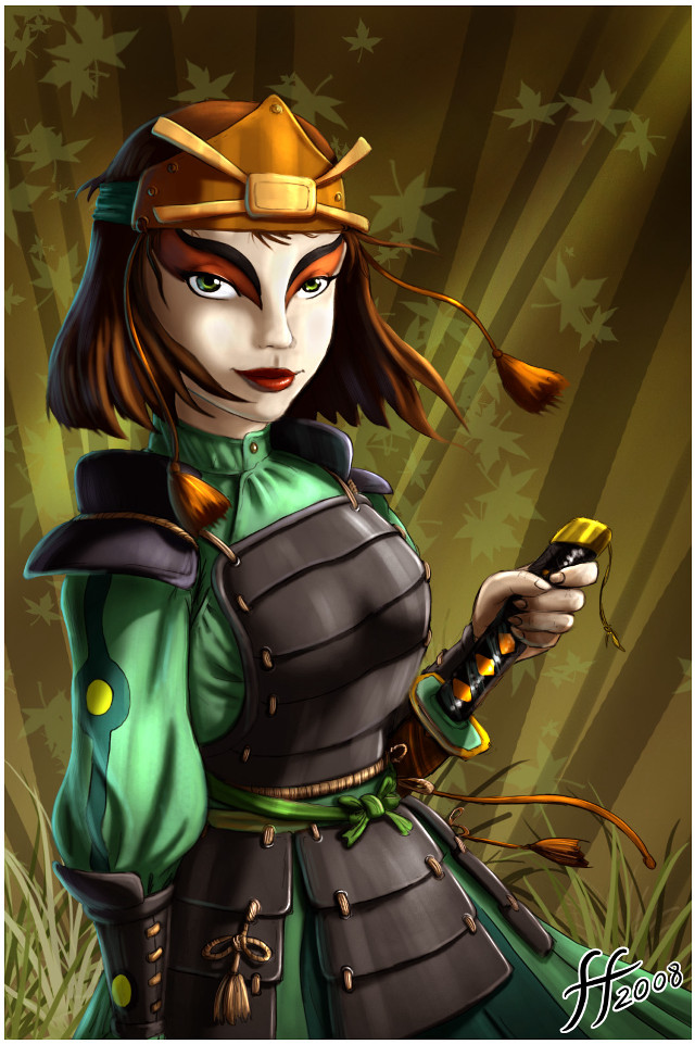 Woman green dress hat cell free wallpaper for mobile - medium preview image