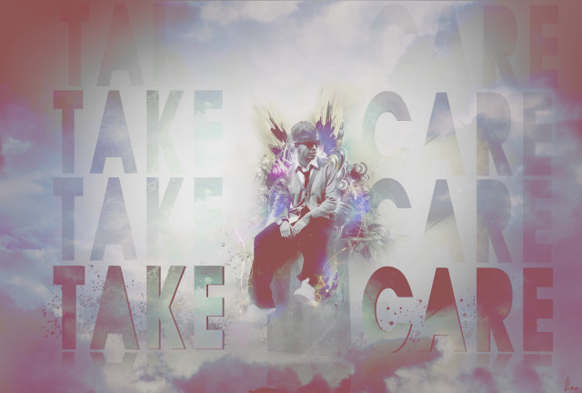 Man guitar sky clouds take free wallpaper for desktop - medium preview image