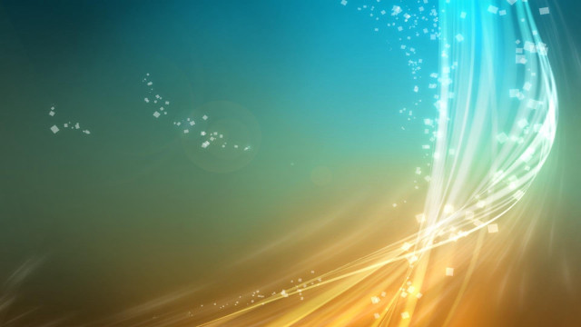 Blue yellow background stars lines free wallpaper for desktop - medium preview image