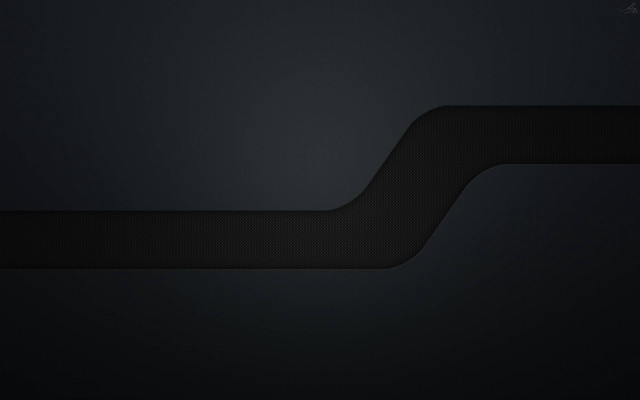 Black background curved design white free wallpaper for desktop - medium preview image