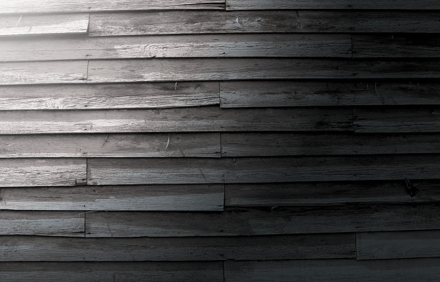Black white wooden wall clock free wallpaper for desktop - medium preview image